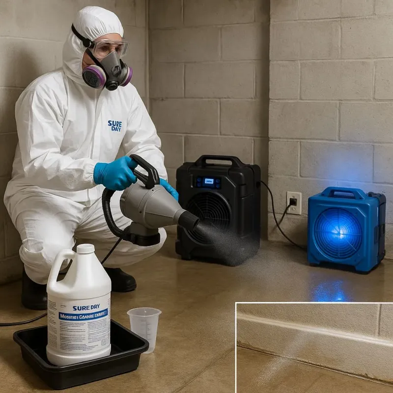 Sanitization and Odor Removal process in Ganado, AZ
