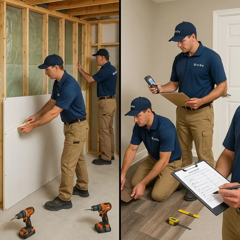 Repairs and Reconstruction process in Ganado, AZ